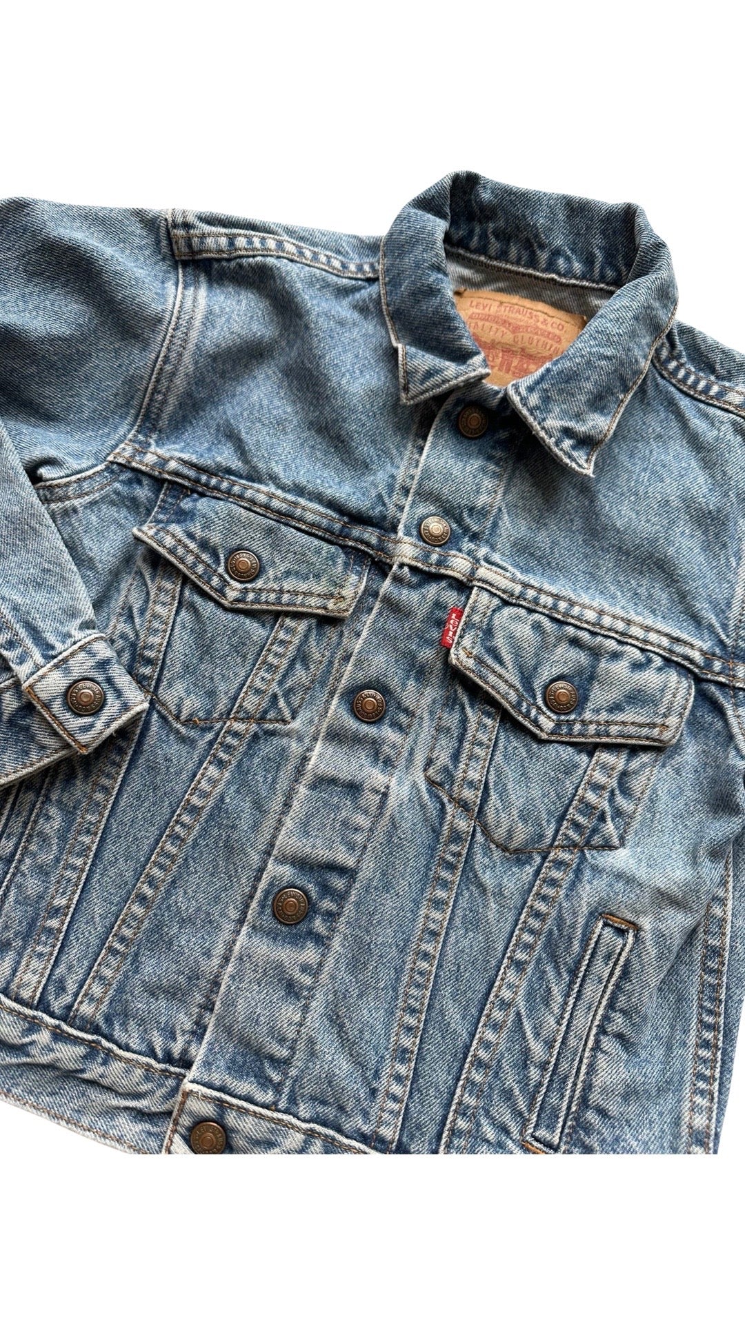 Vintage Levi's denim trucker jacket