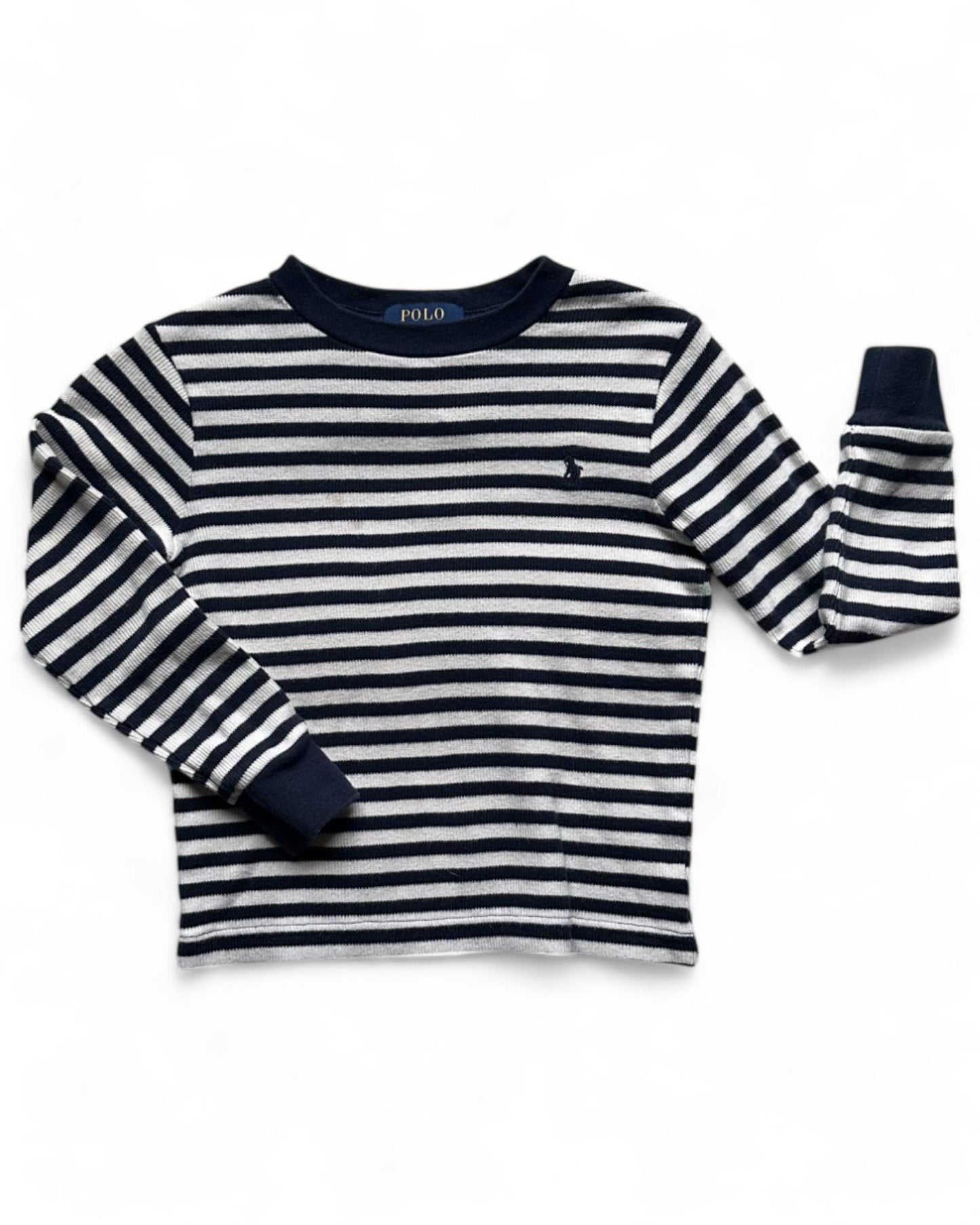 Polo Ralph Lauren waffle knit long sleeve top