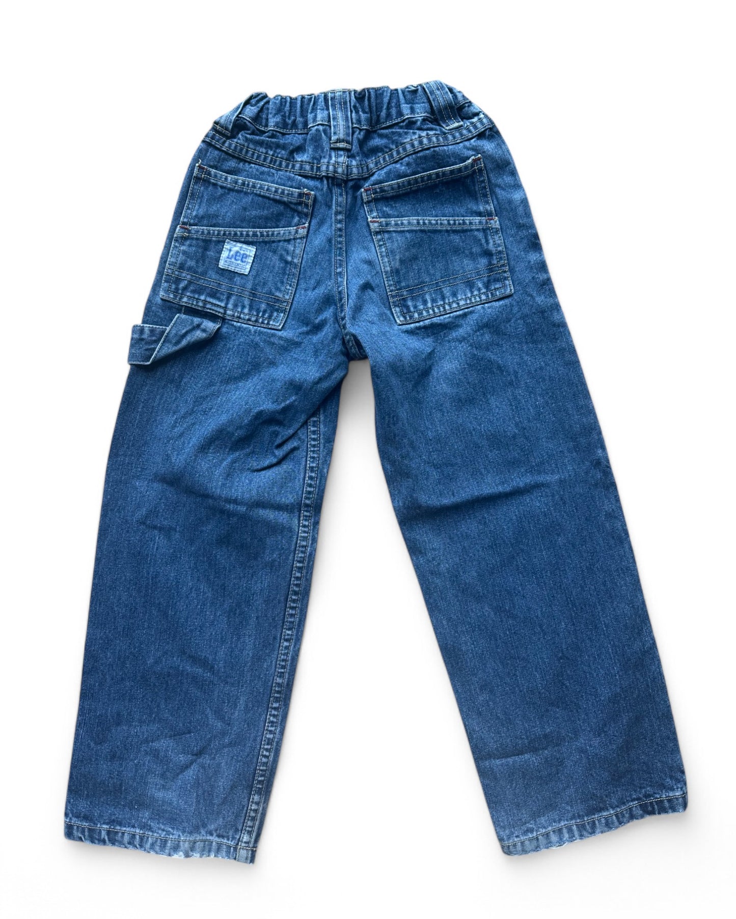 Lee vintage 90s mid wash carpenter kids jeans