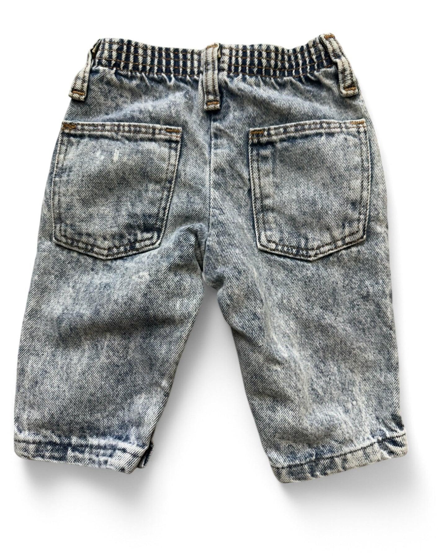 Rustler by Wrangler acid wash vintage baby jeans