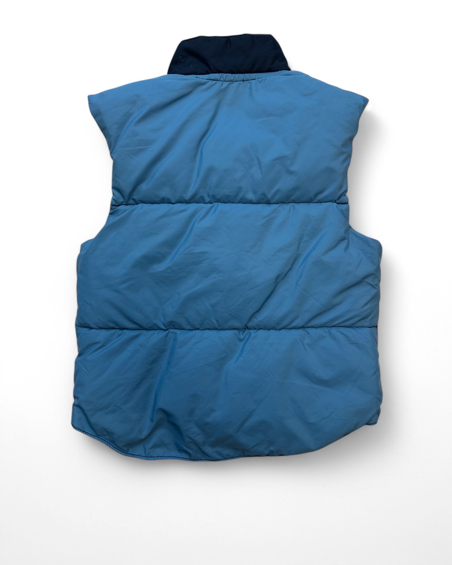 Vintage 90s colourblock kids gilet