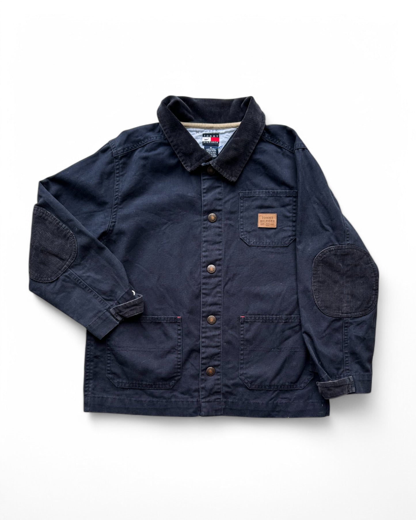 Tommy Hilfiger vintage navy kids chore jacket