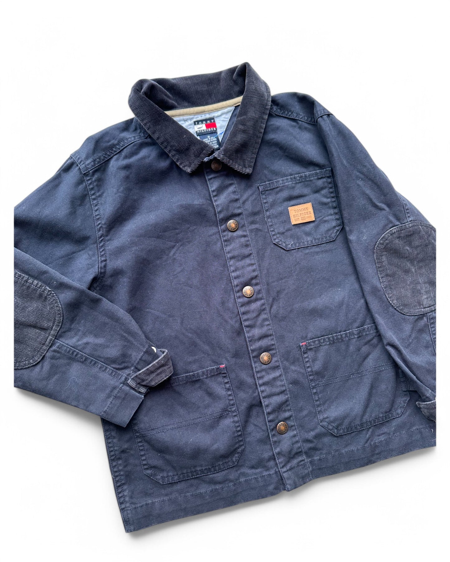 Tommy Hilfiger vintage navy kids chore jacket
