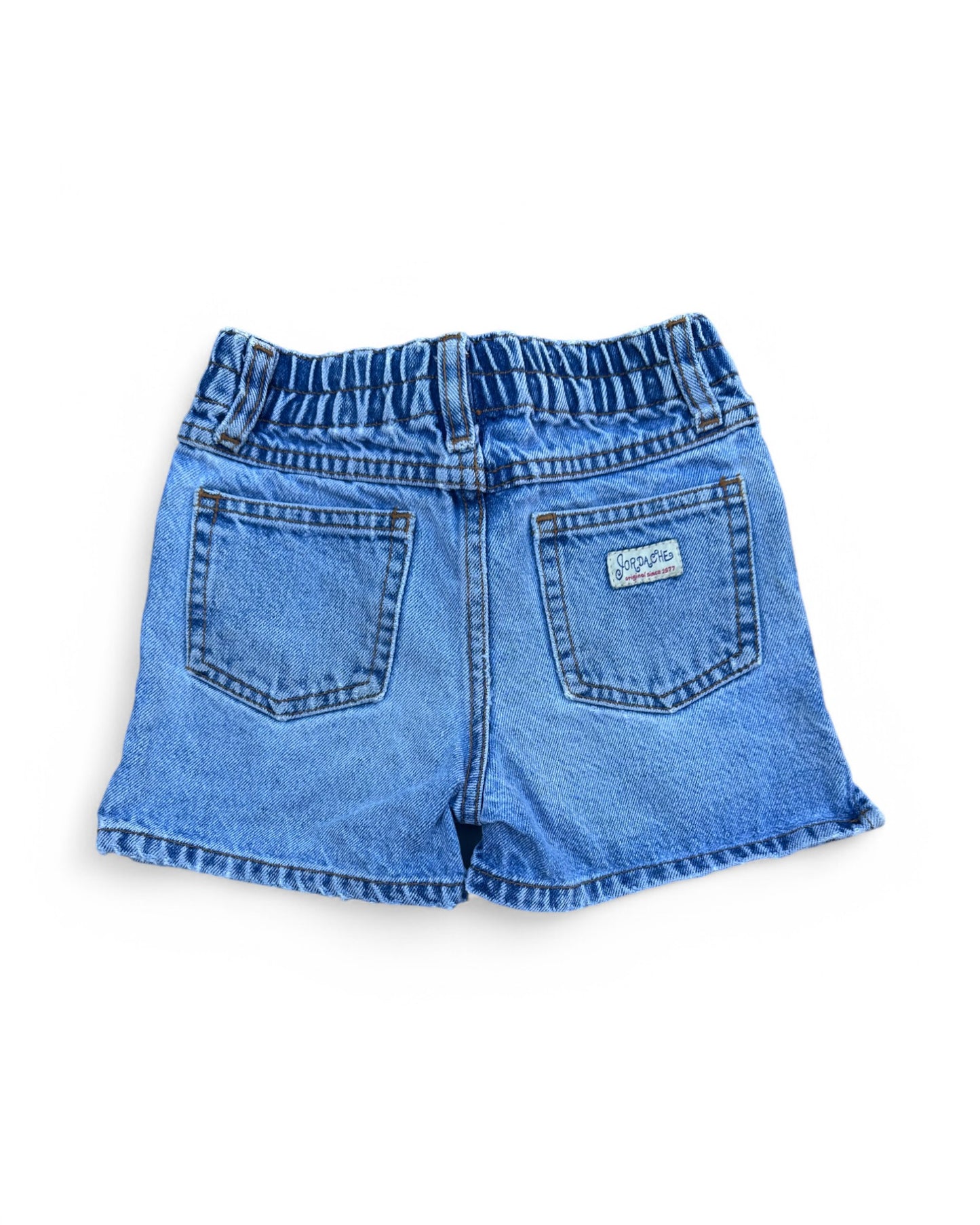 Vintage 90s Jordache kids denim embroidered shorts