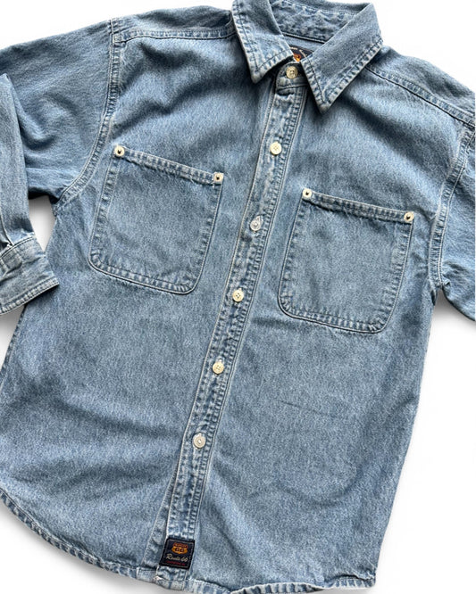 Vintage 90's Route 66 denim kids shirt