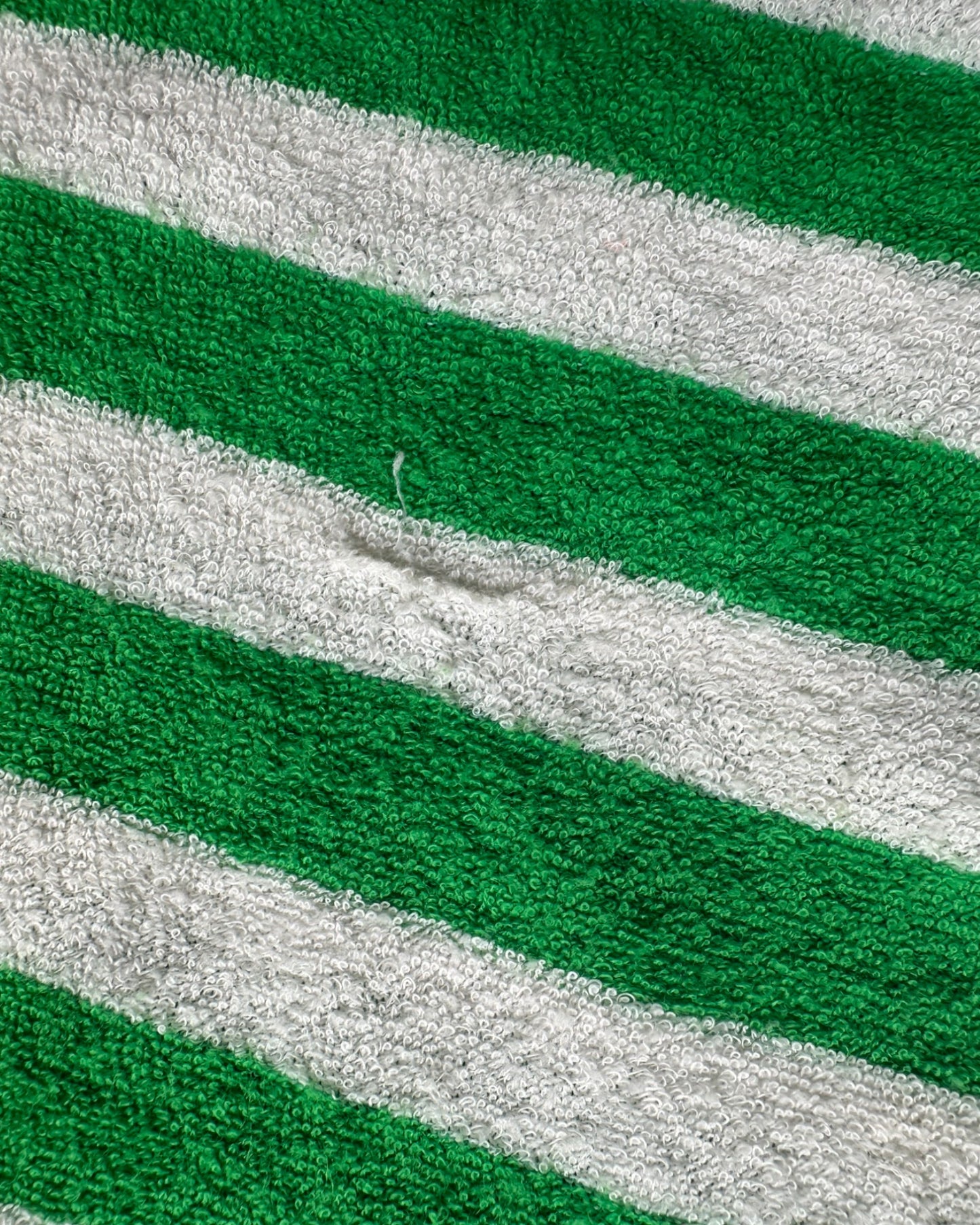 Vintage 80's striped terrycloth tank top