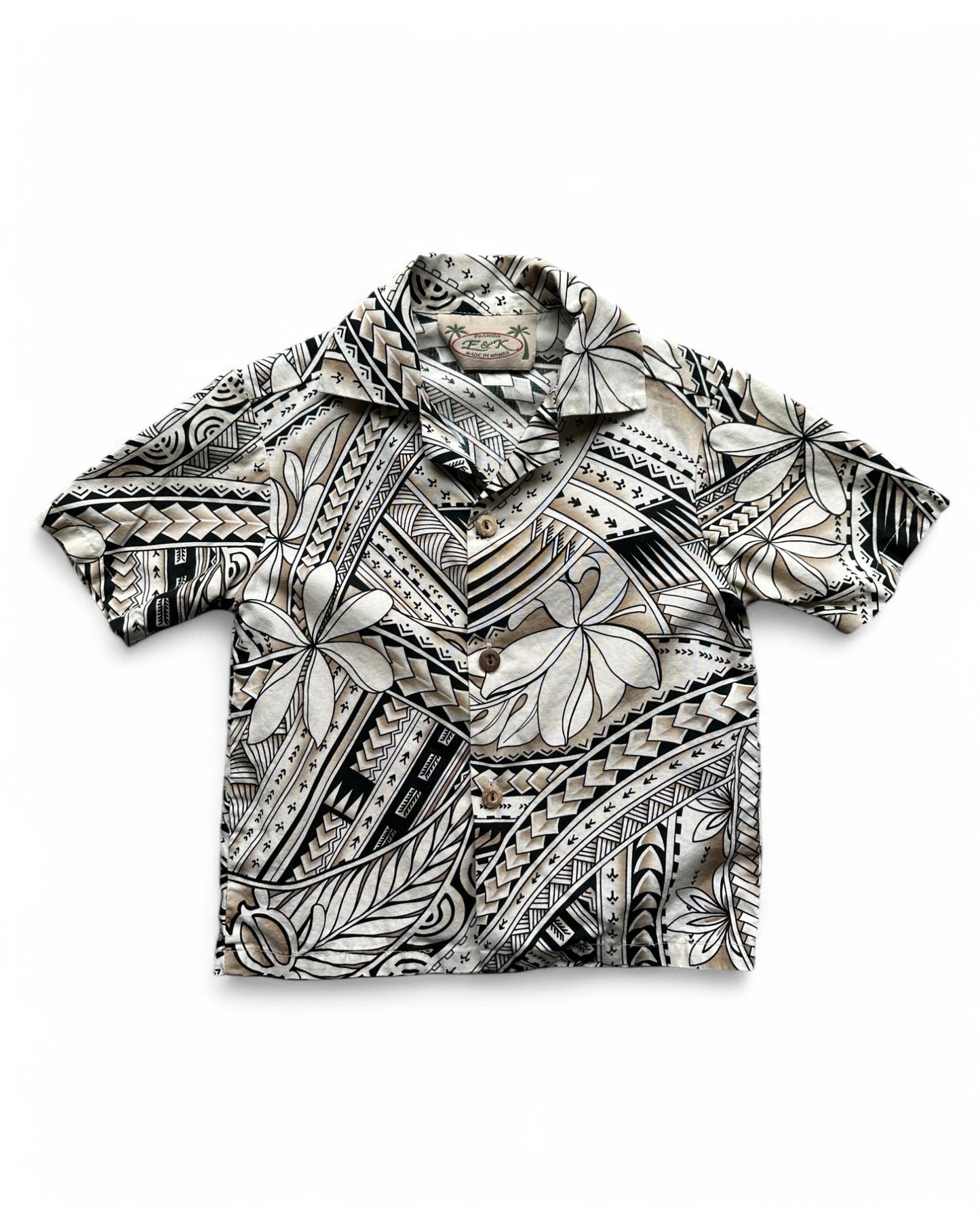 Vintage 90s F&K Hawaii printed shirt