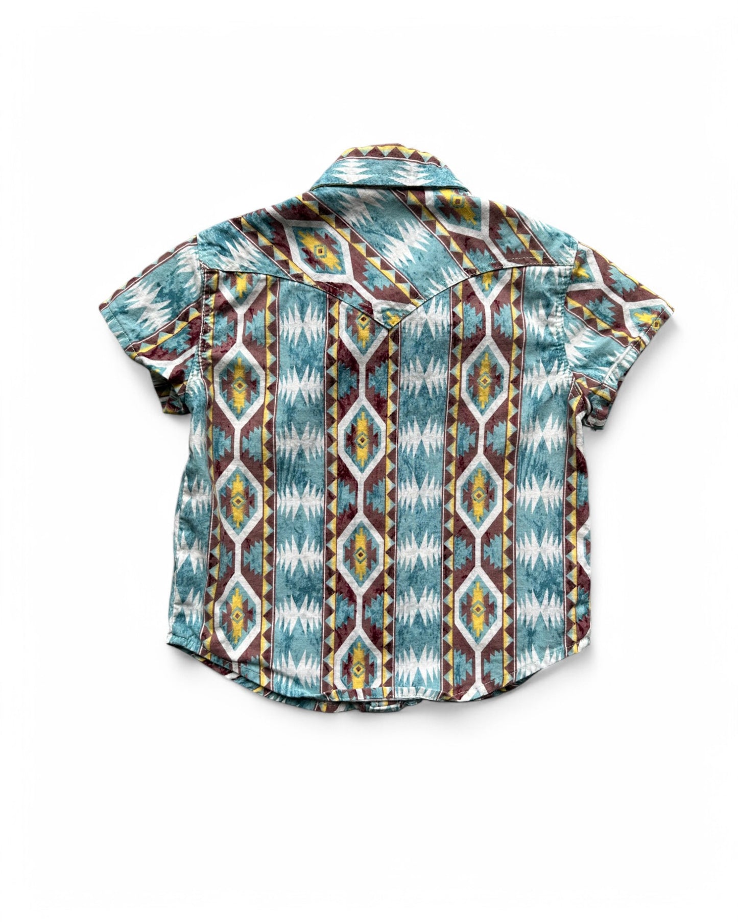 Vintage Wrangler western printed kids shirt
