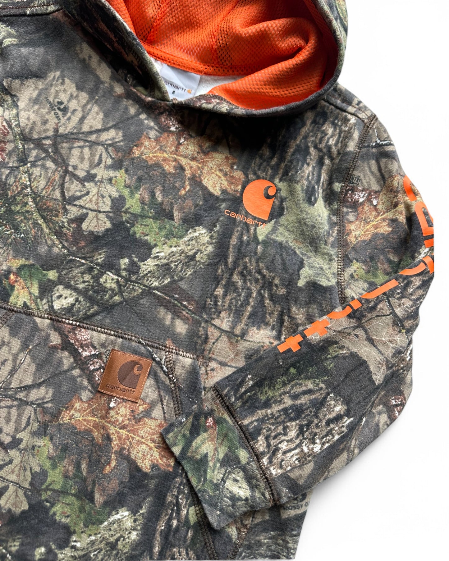 Carhartt kids camo realtree hoodie