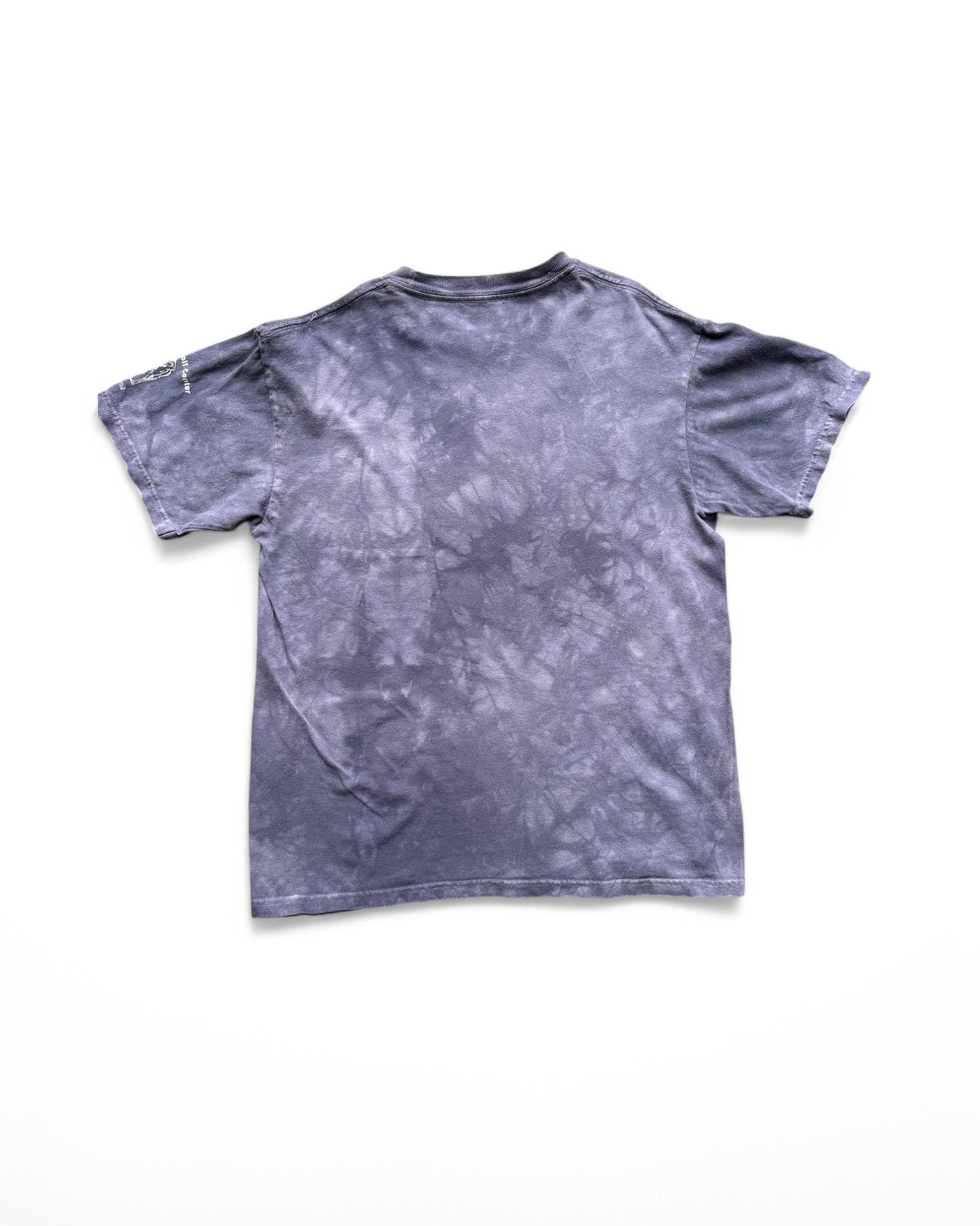 Vintage The Mountain California Wolf Centre graphic kids tie dye t shirt