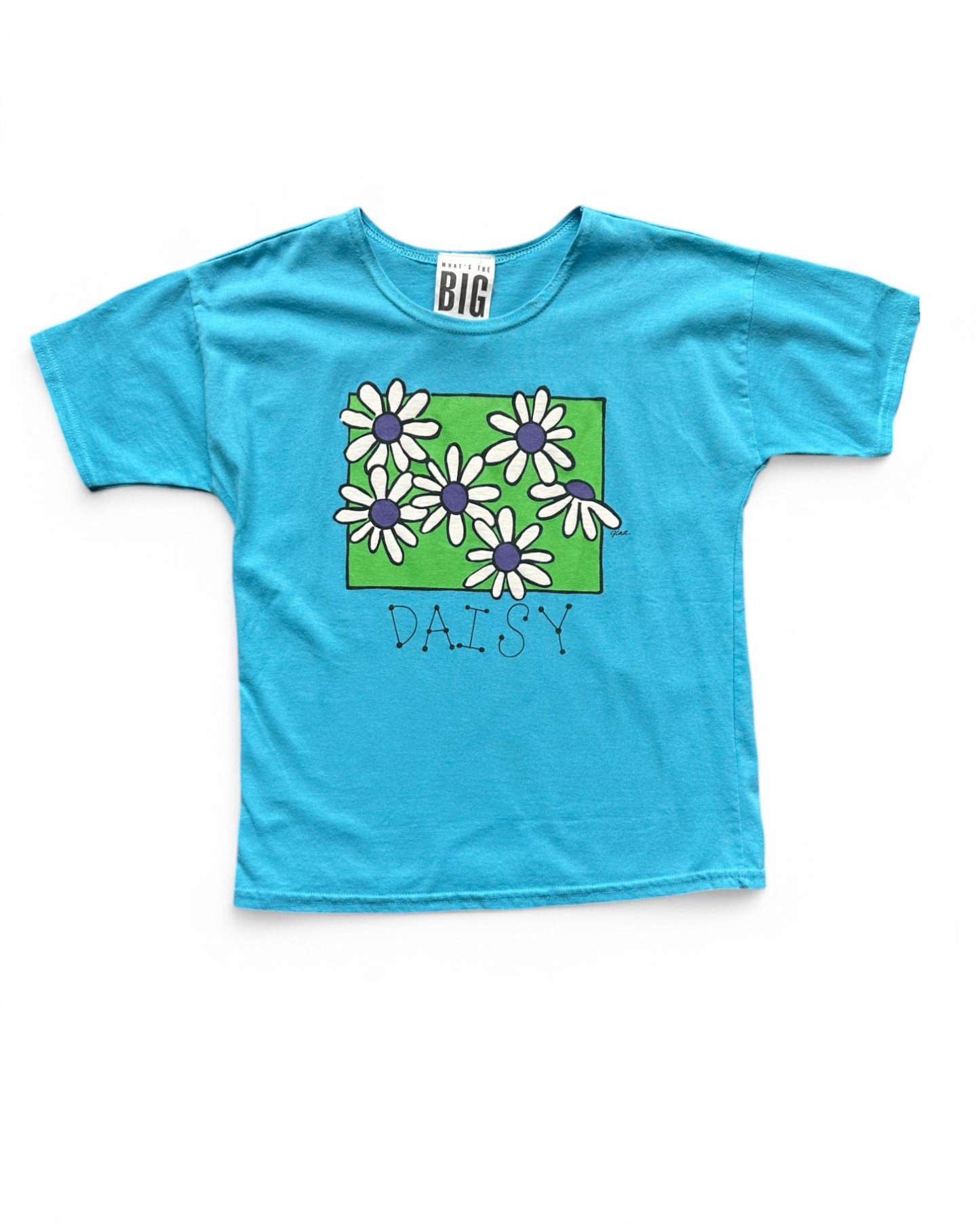Vintage 90s Big Ideas Daisy print kids t shirt