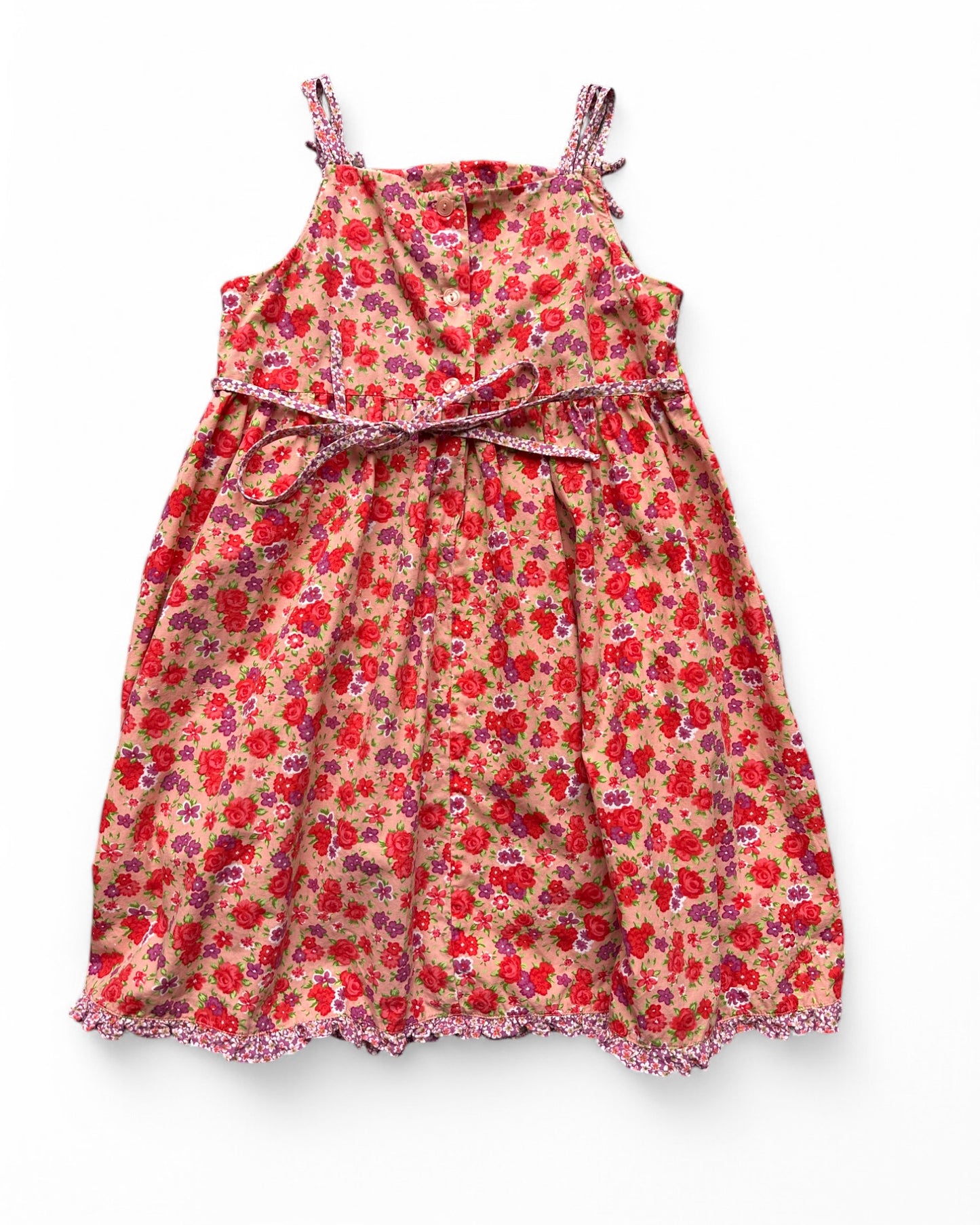 Jona Michelle vintage 90s floral print cotton dress