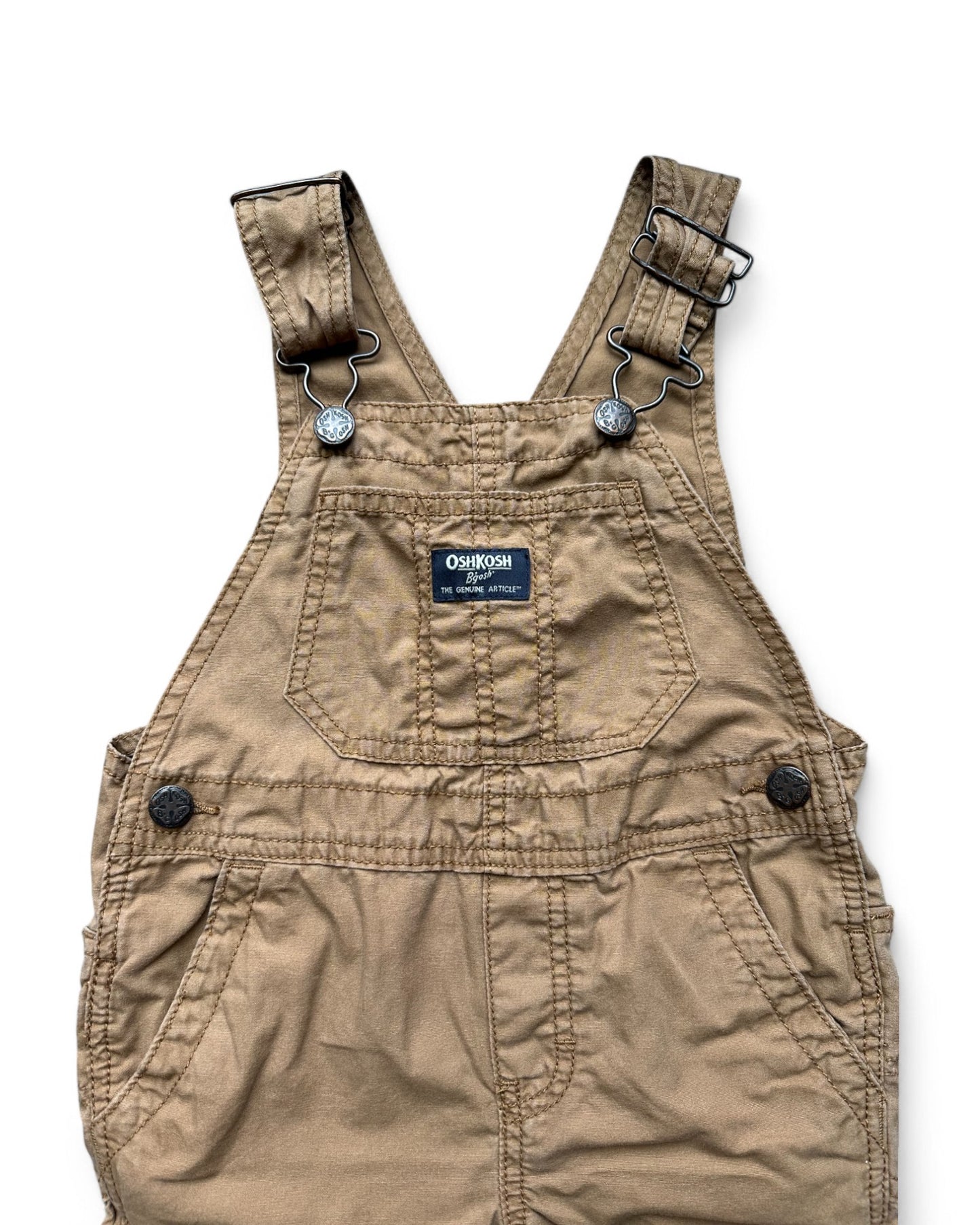 OshKosh B'Gosh tan toddler dungarees