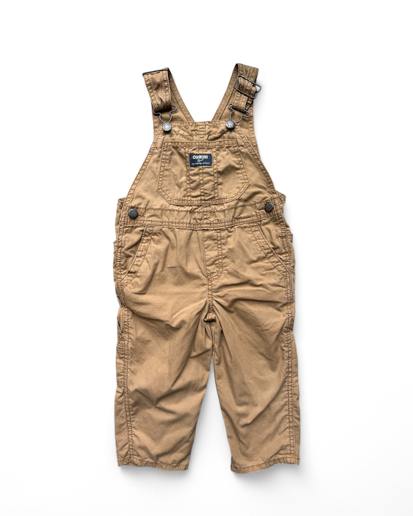 OshKosh B'Gosh tan toddler dungarees