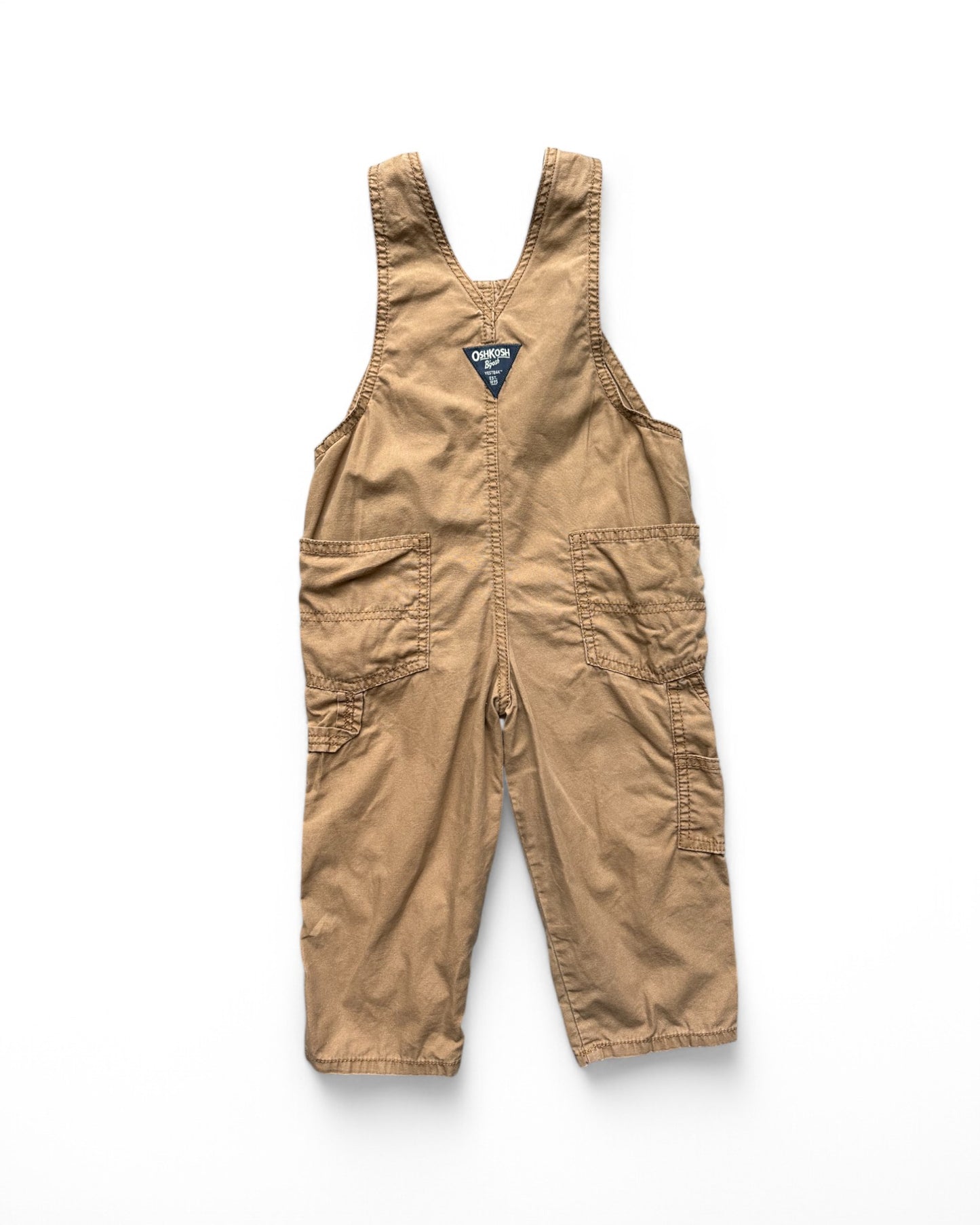 OshKosh B'Gosh tan toddler dungarees