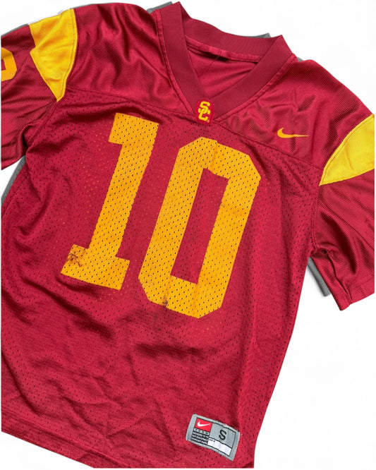 Nike x USC Trojans #10 vintage kids jersey