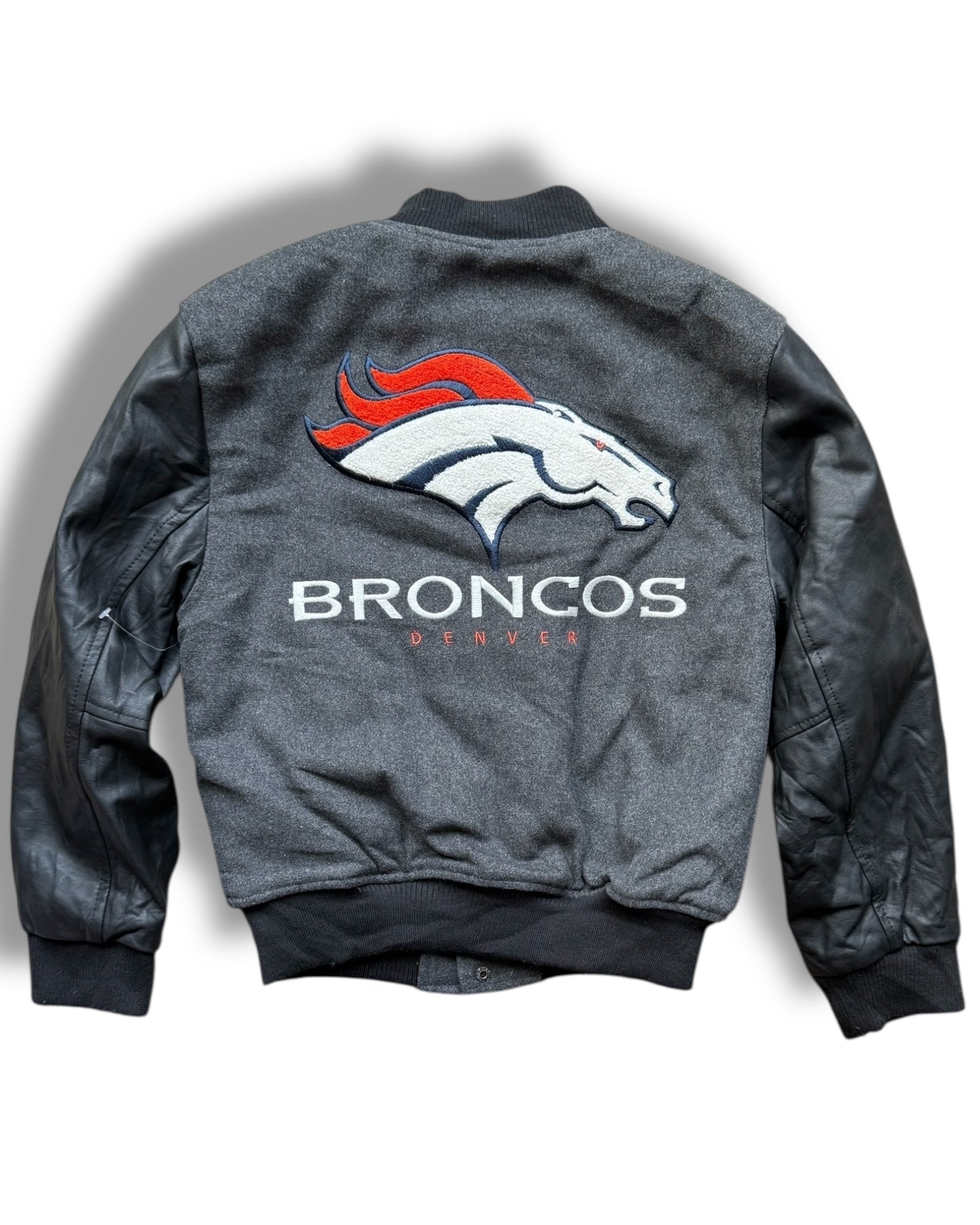 NFL Denver Broncos vintage varsity bomber jacket