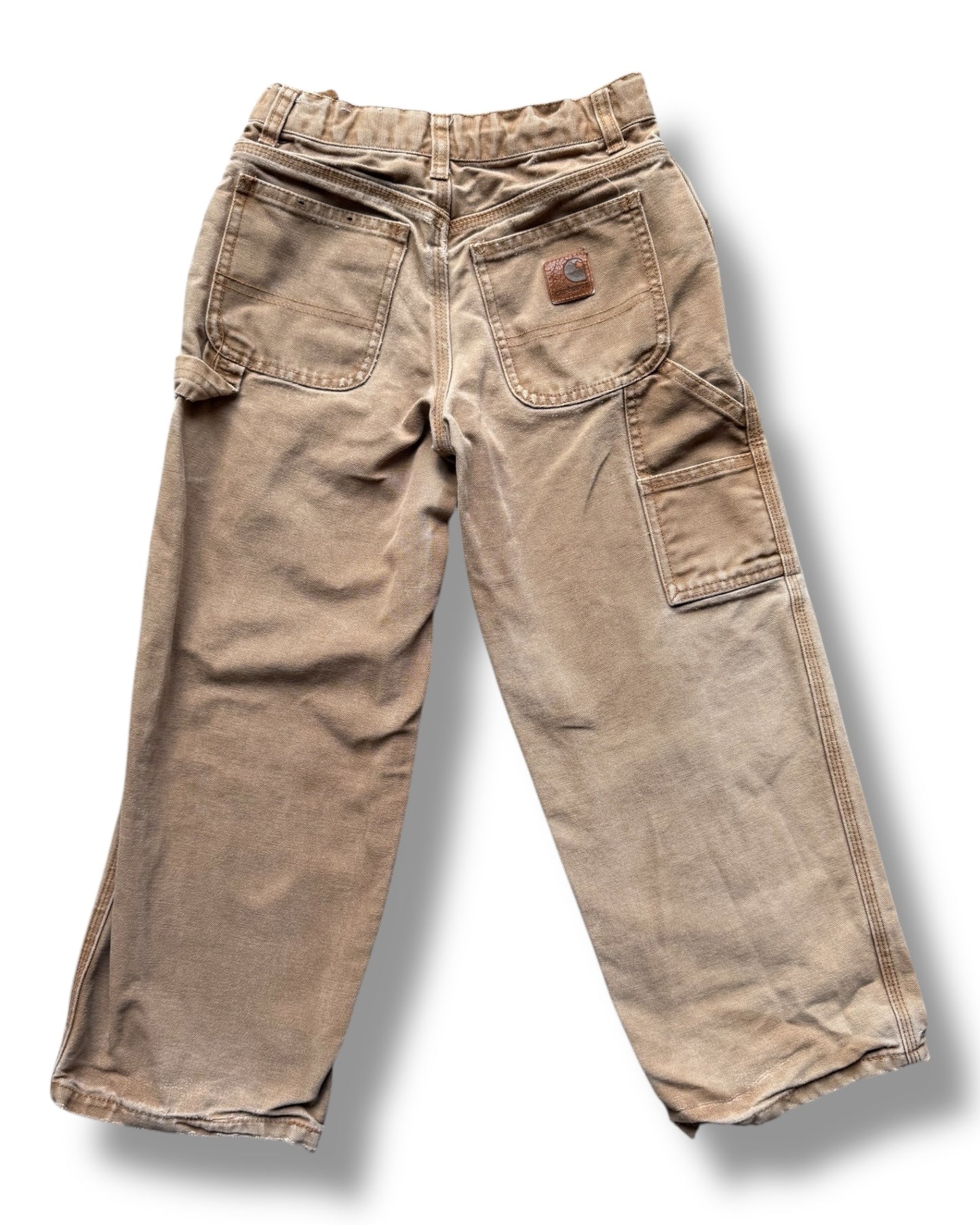 Carhartt kids carpenter jeans in sand