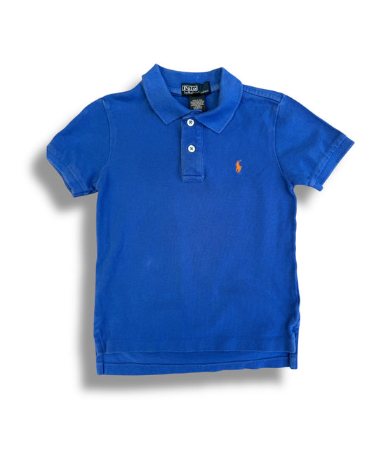 Polo Ralph Lauren blue short sleeved kids polo shirt