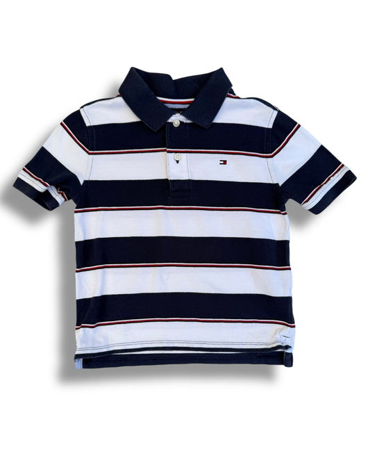 Tommy Hilfiger vintage striped kids polo shirt