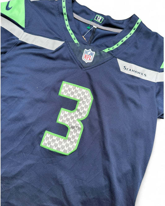 Nike x NFL Seahawks 'Wilson' #3 vintage football jersey