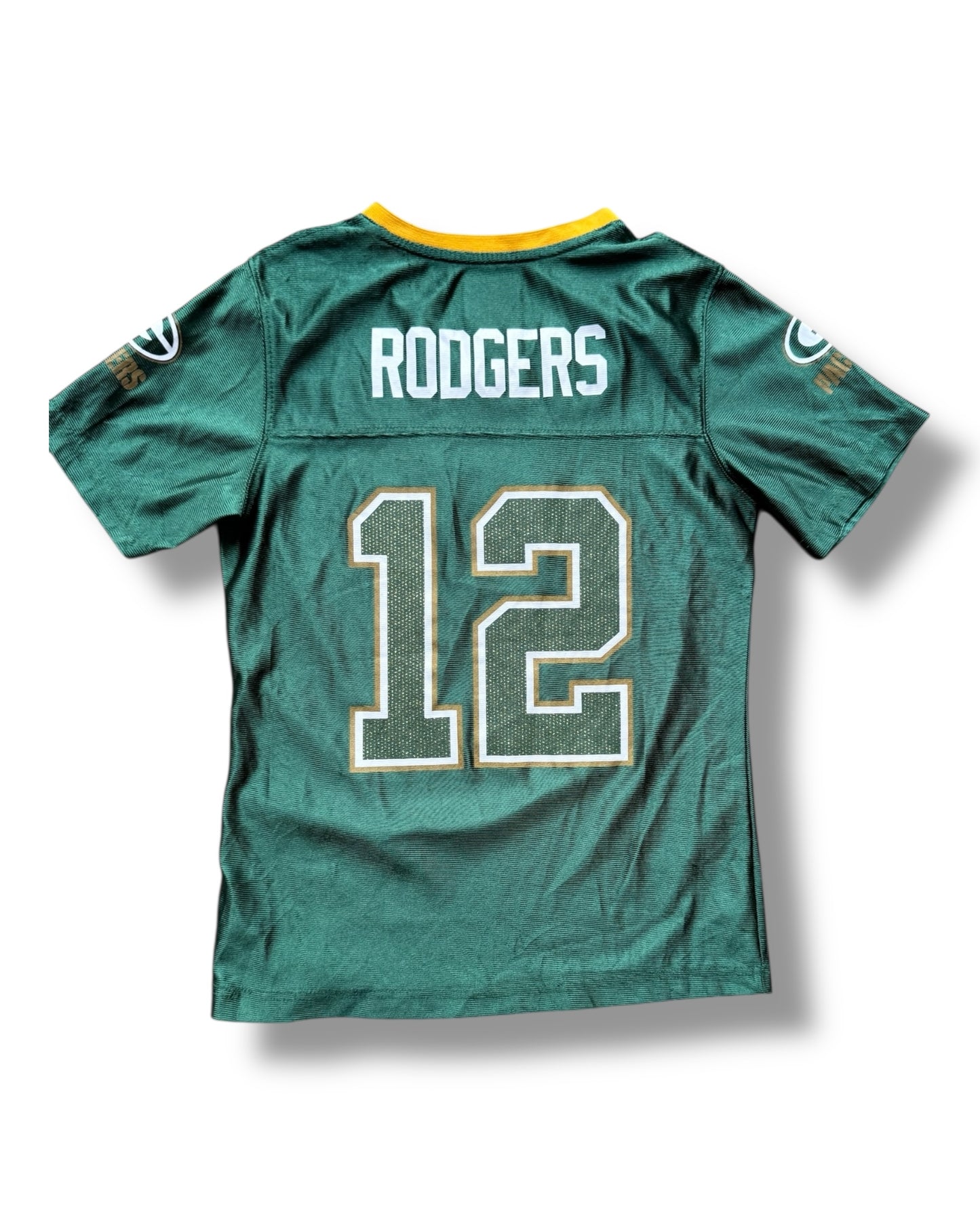 NFL Green Bay Packers #12 'Rodgers' kids football jersey