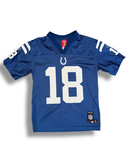Vintage NFL x Indianapolis Colts ' Manning' #18 kids jersey