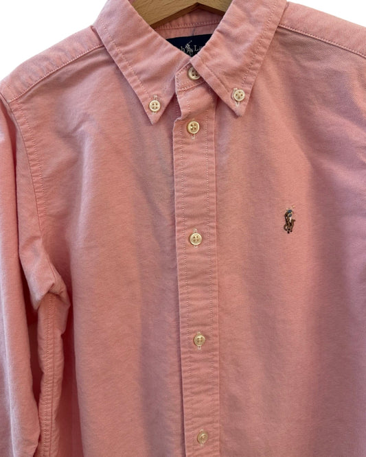 Ralph Lauren long sleeve shirt in pink