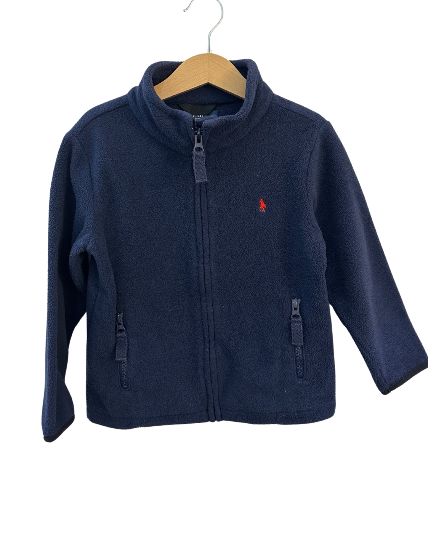 Vintage Ralph Lauren navy fleece jacket