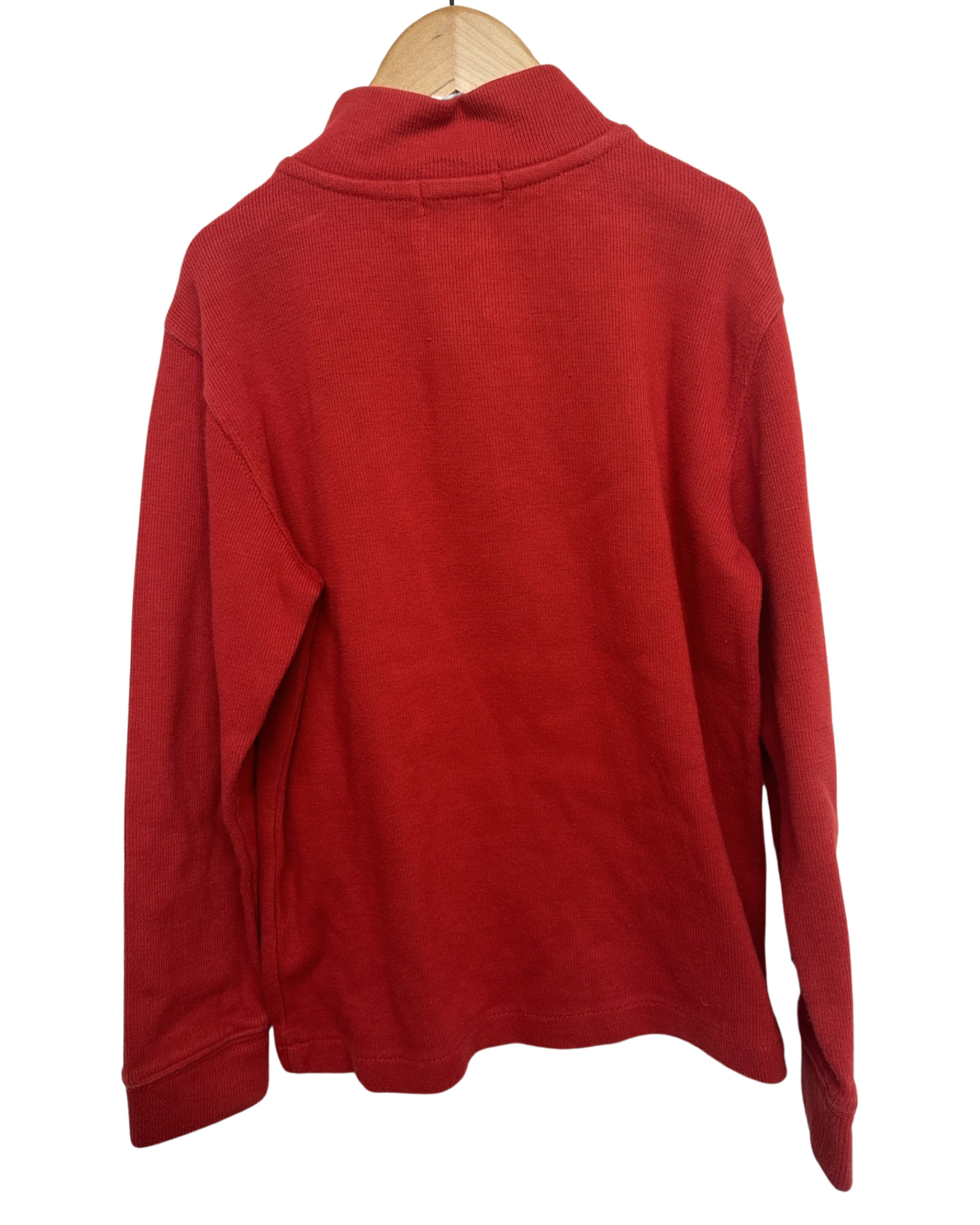 Ralph Lauren Polo red quarter zip jumper