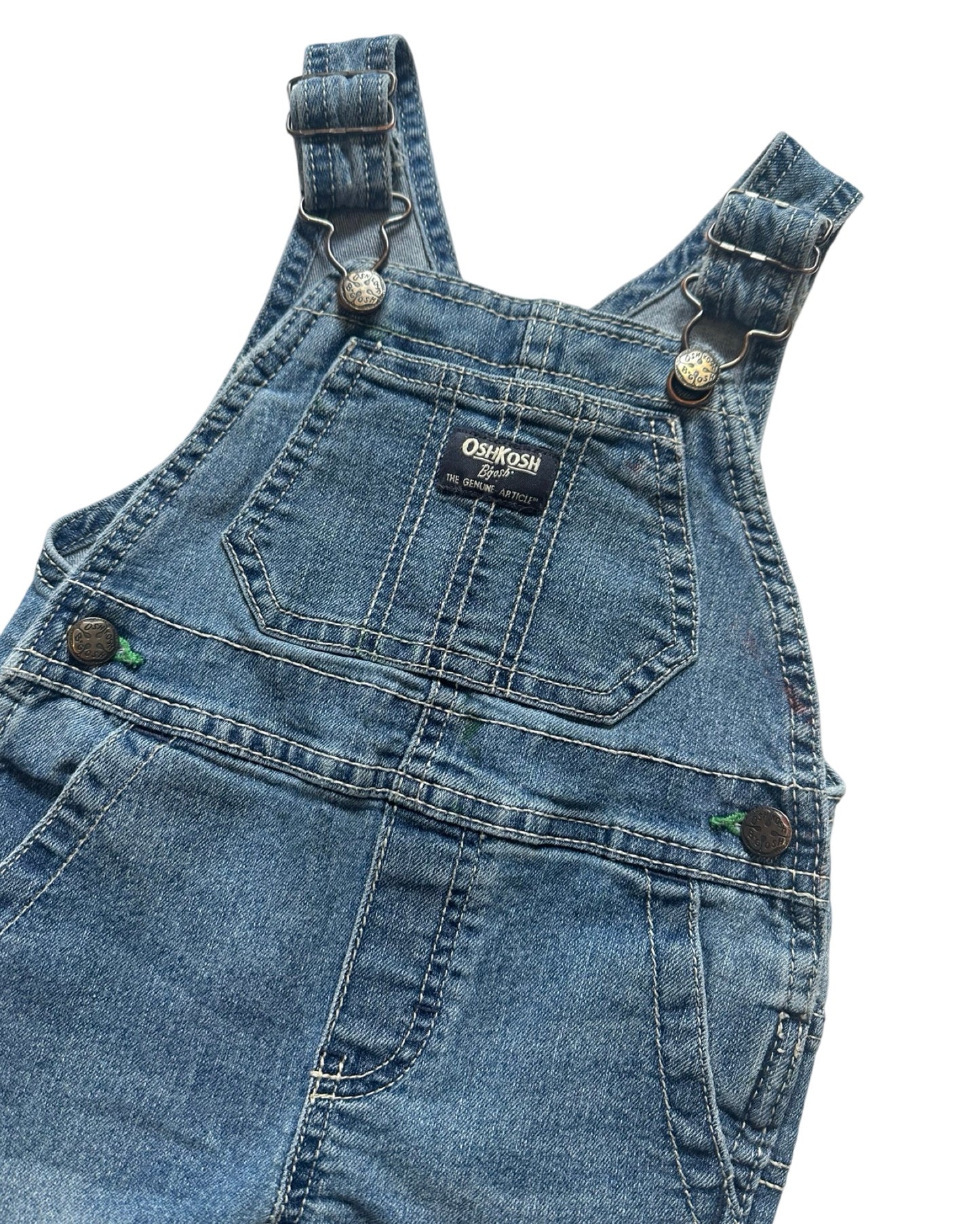 Oshkosh mid wash dungarees