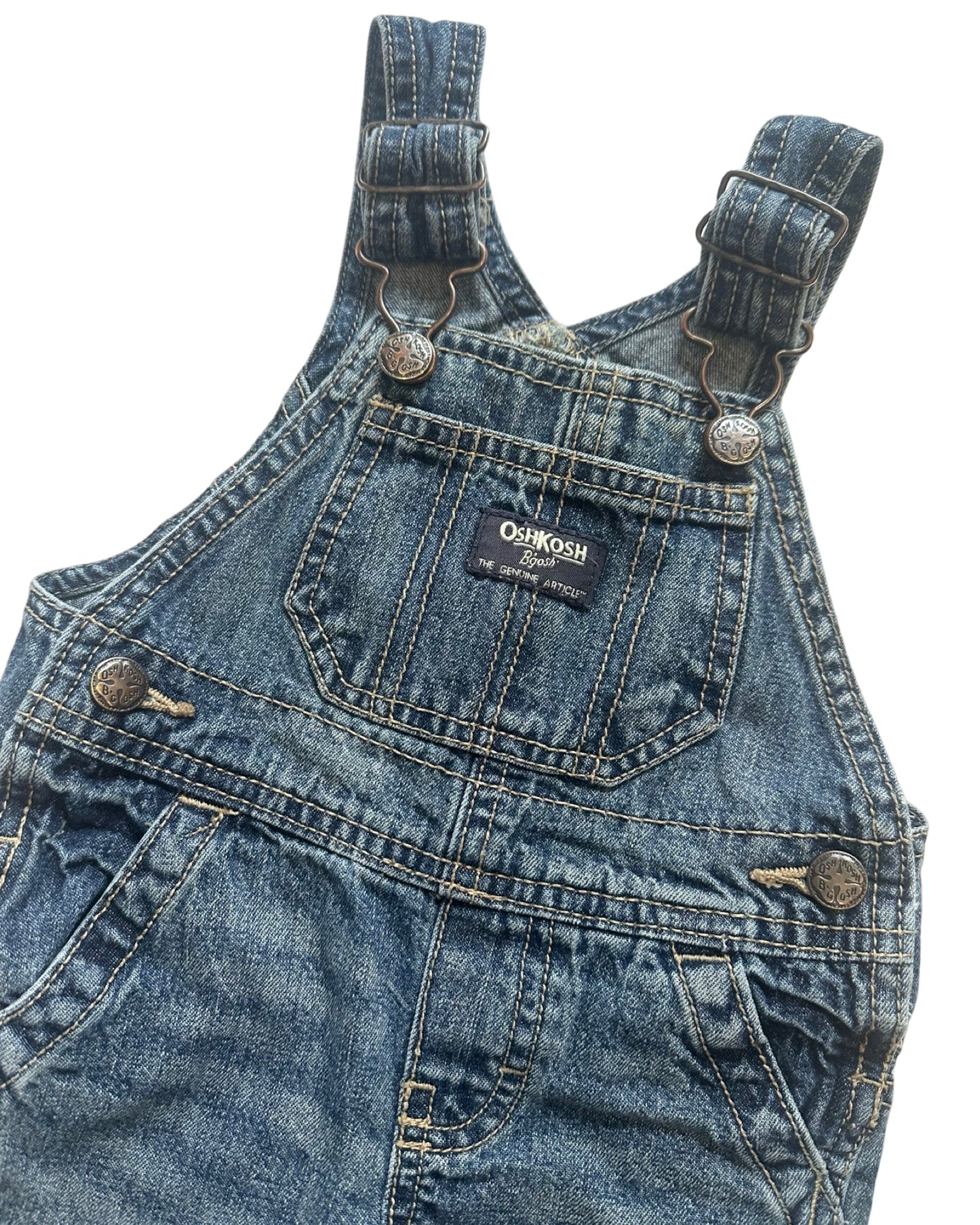 Oshkosh dark vintage wash dungarees