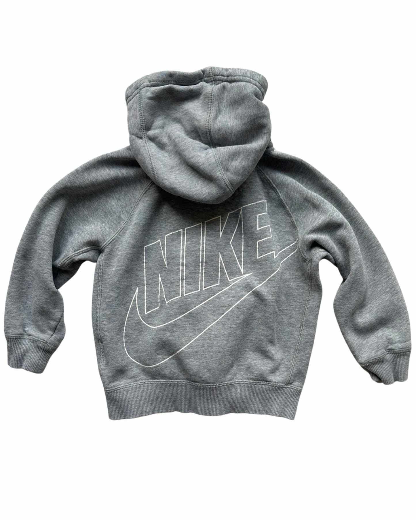 Nike grey jersey hoodie (4-5yrs)