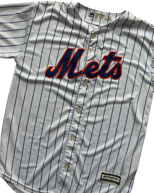 Vintage 90s Majestic Mets 'Matz" jersey (14-16yrs)