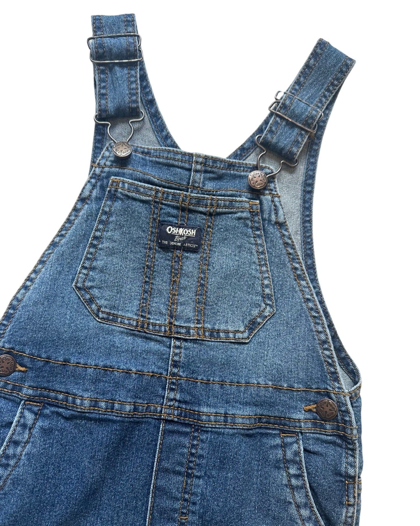 Oshkosh mid wash dungarees