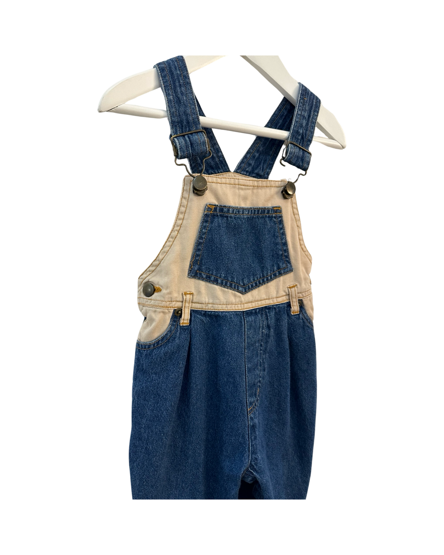 Vintage bubble fit dungarees (12-18mths)