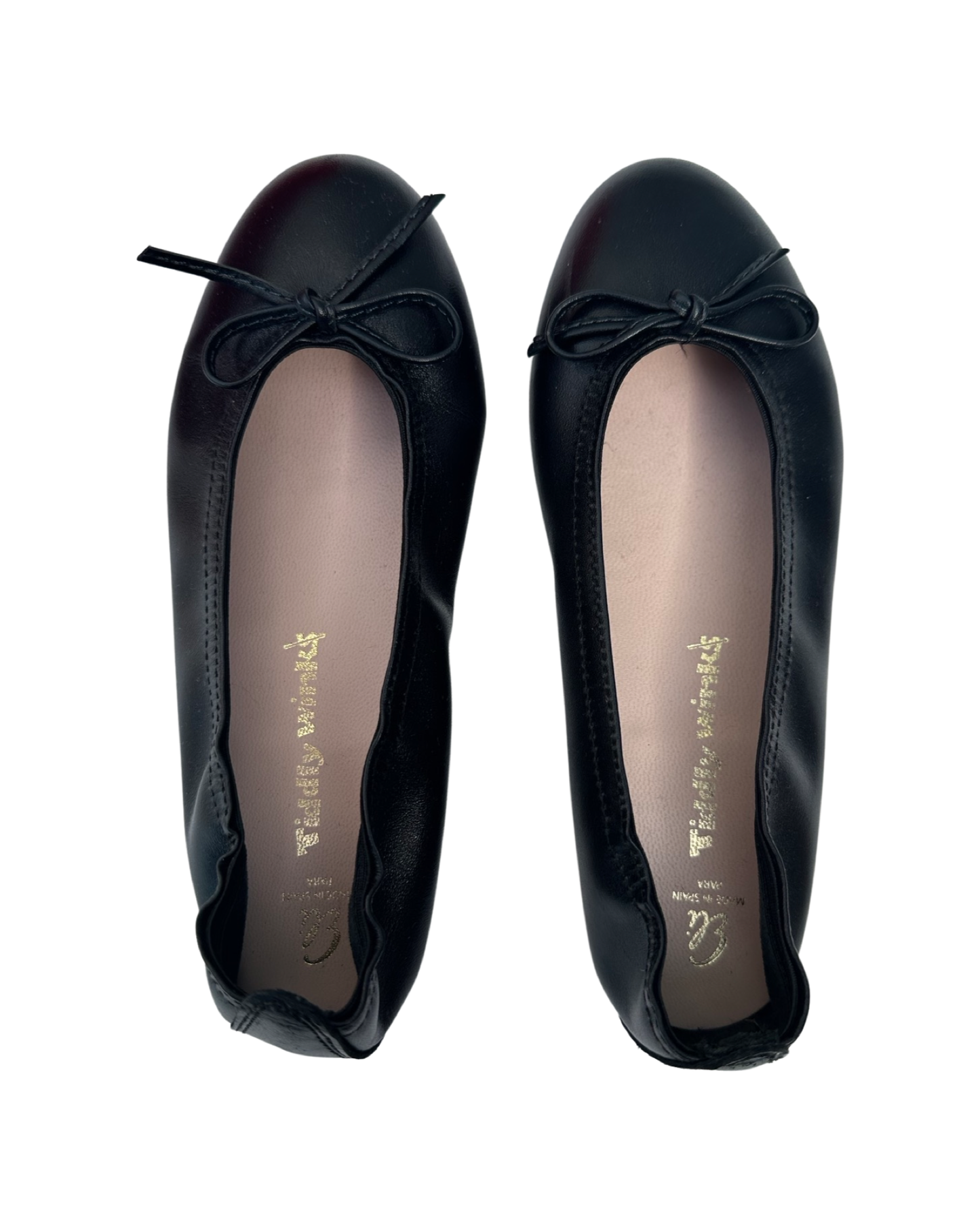 Papanatas by Eli black ballet flats (size UK12/EU31)