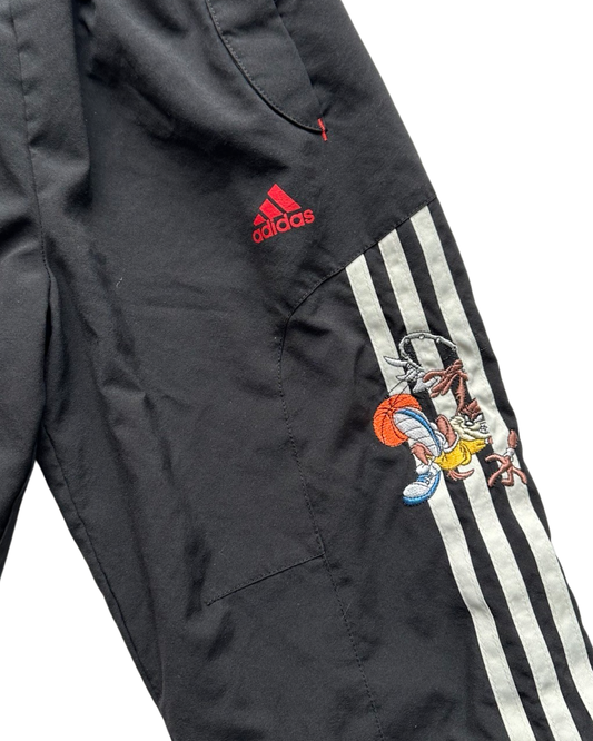 Vintage Adidas Looney Tunes 3/4 length tracksuit bottoms (6-7yrs)