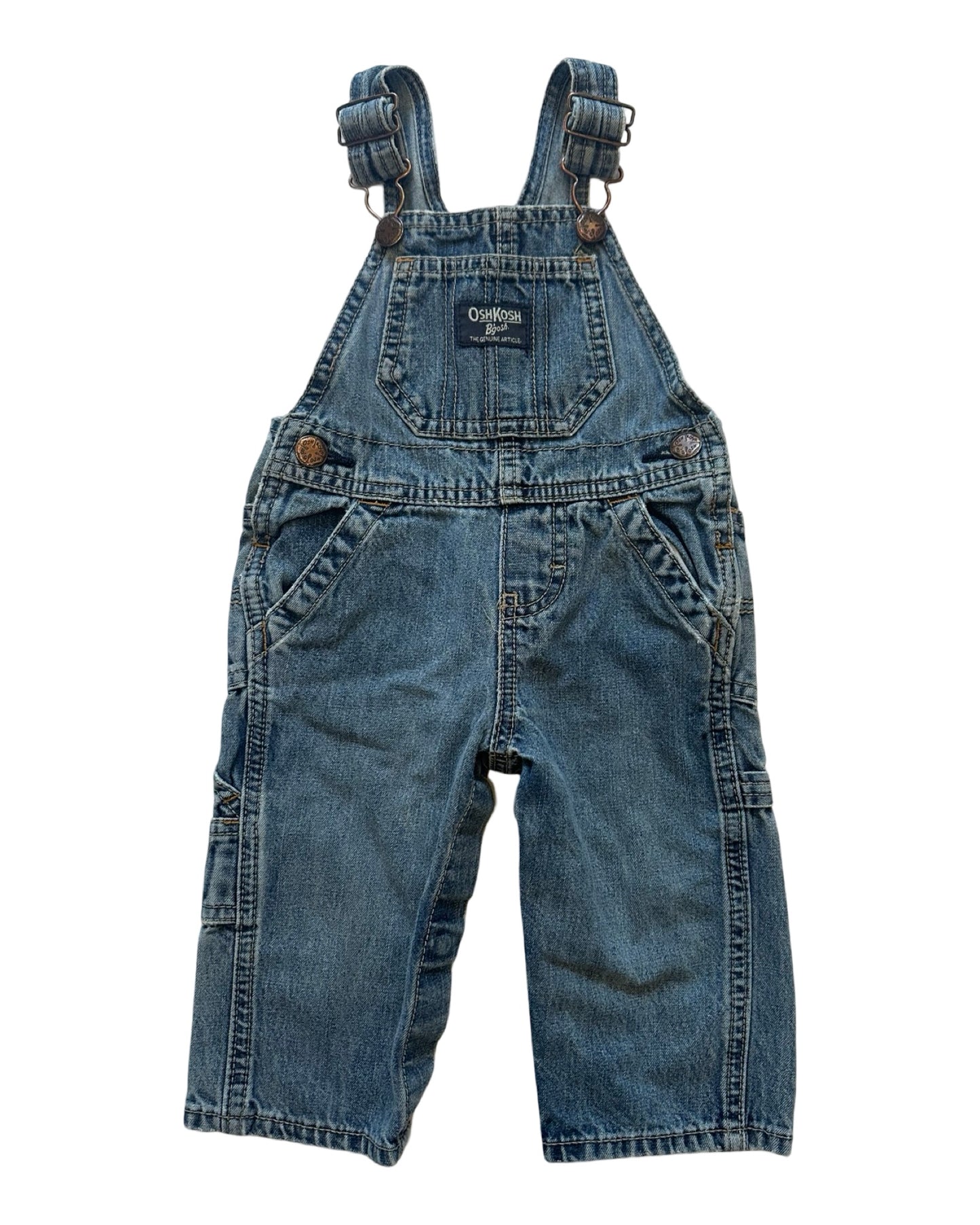 Oshkosh mid wash dungarees