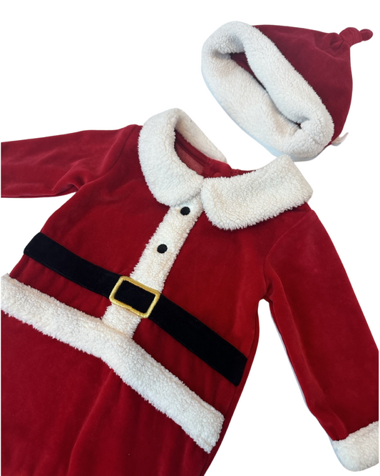 JoJo Maman Bebe santa outfit (size 0-3mths)