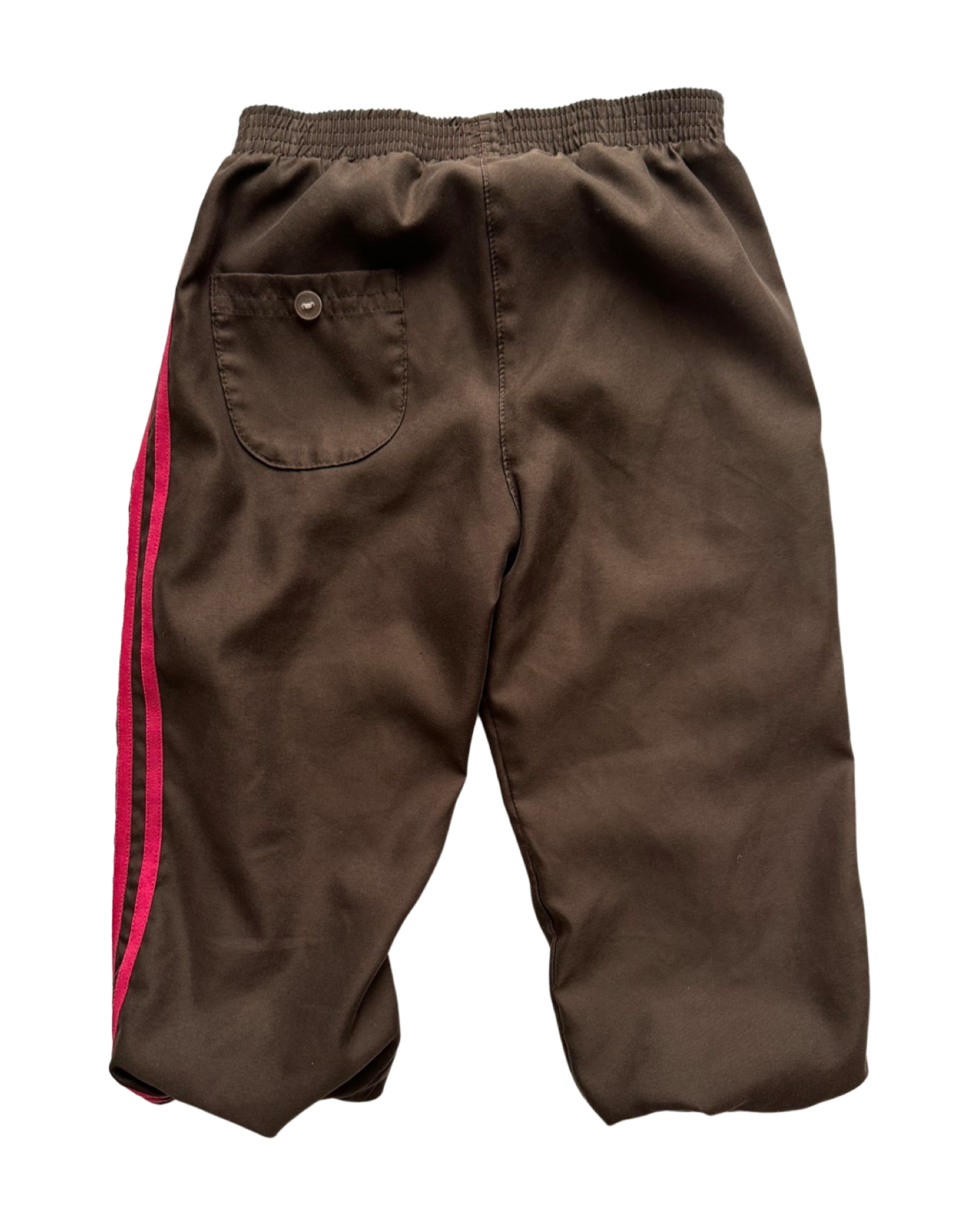Vintage Adidas brown tracksuit bottoms (9-12mths)