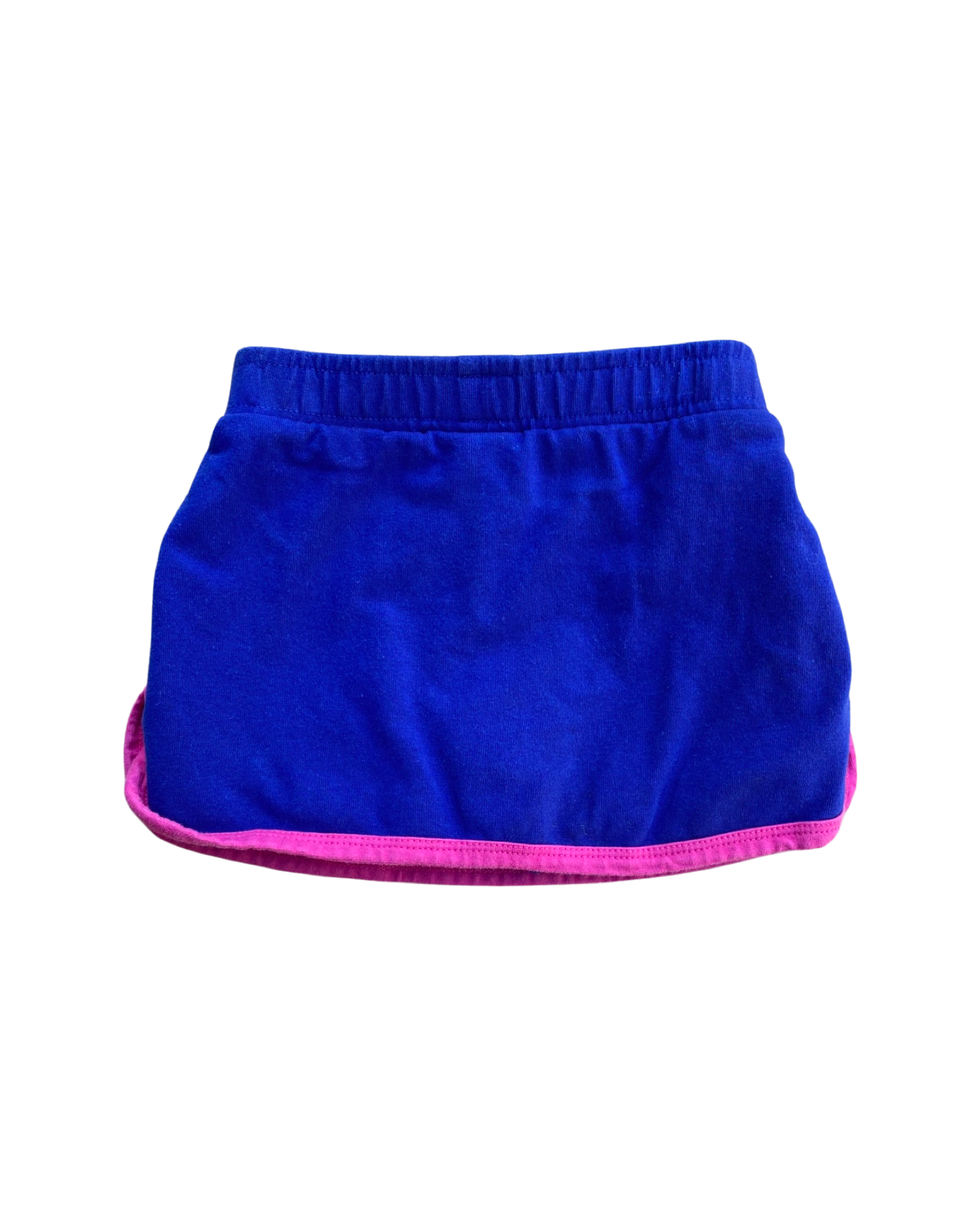 Nike electric blue jersey cotton skorts (12-18mths)