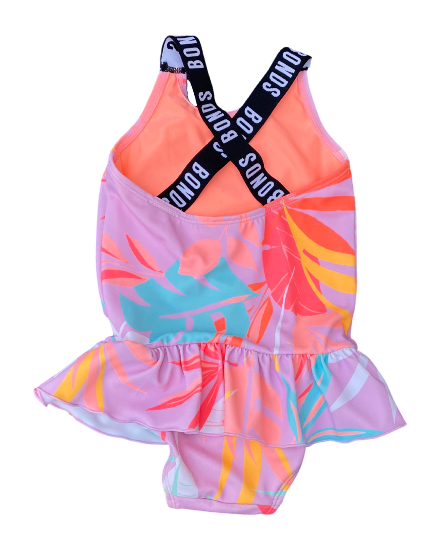 Bonds swim frill one piece (size 12-18mths)
