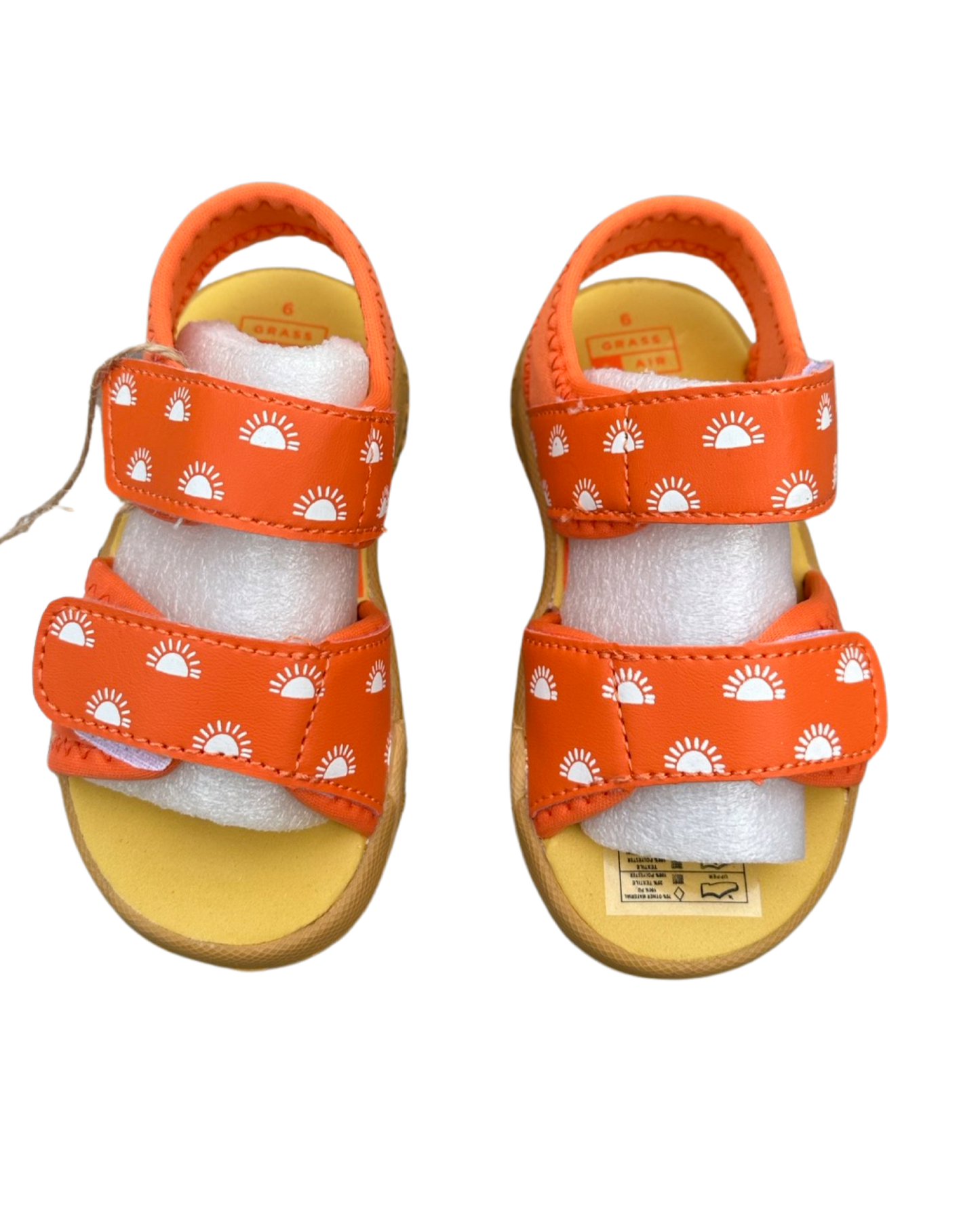 Grass & Air colour changing sandals