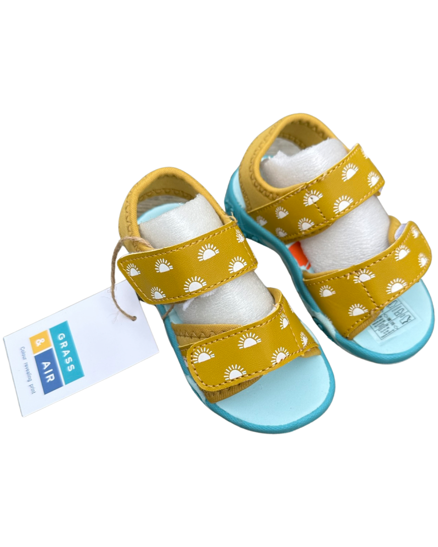Grass & Air colour changing sandals