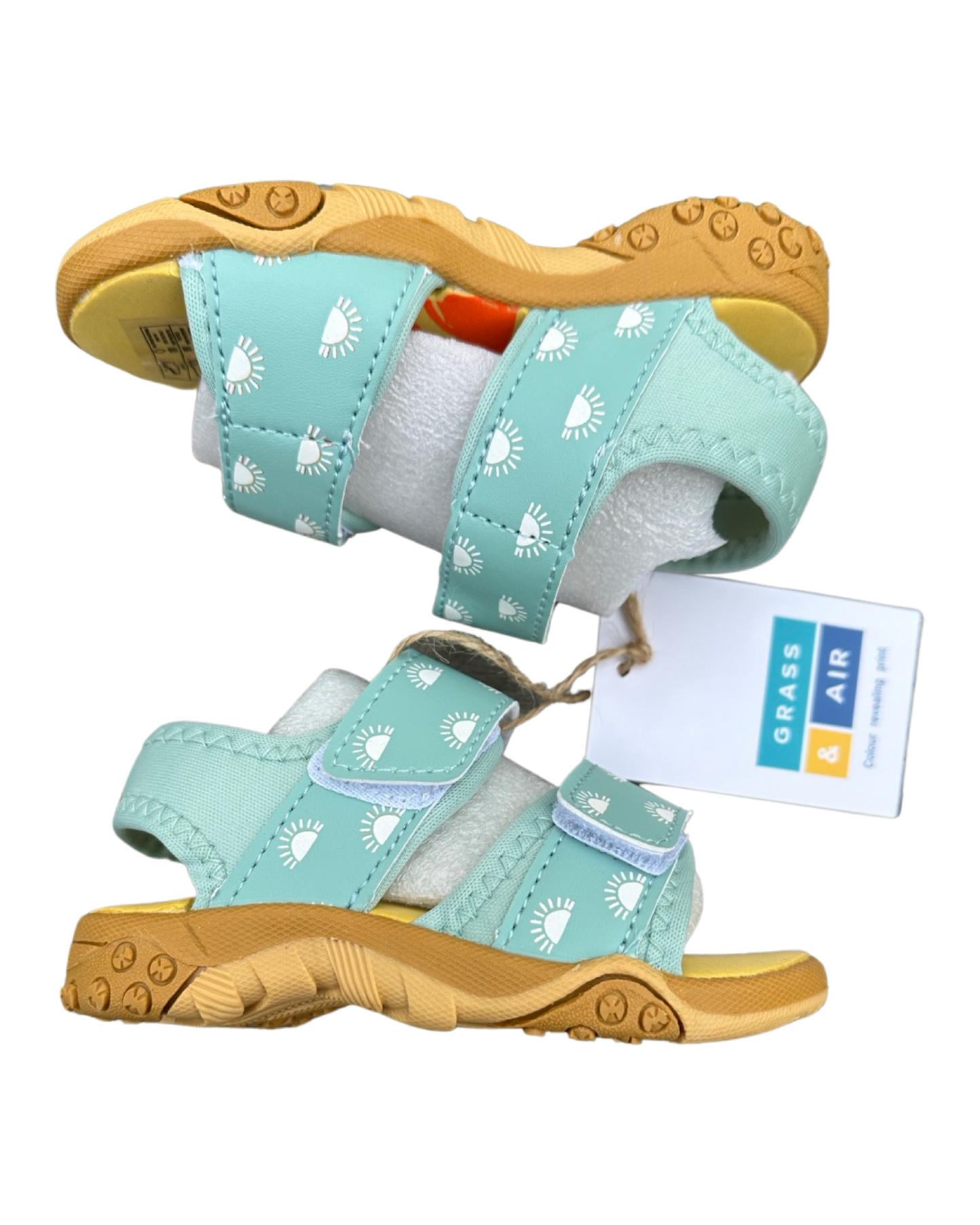Grass & Air colour changing sandals