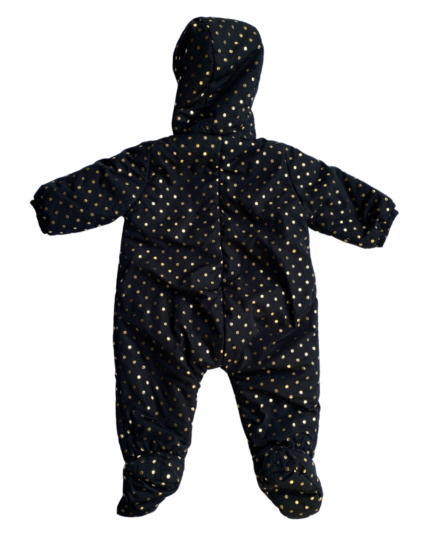 Petit Bateau star print snowsuit (9-12mths)