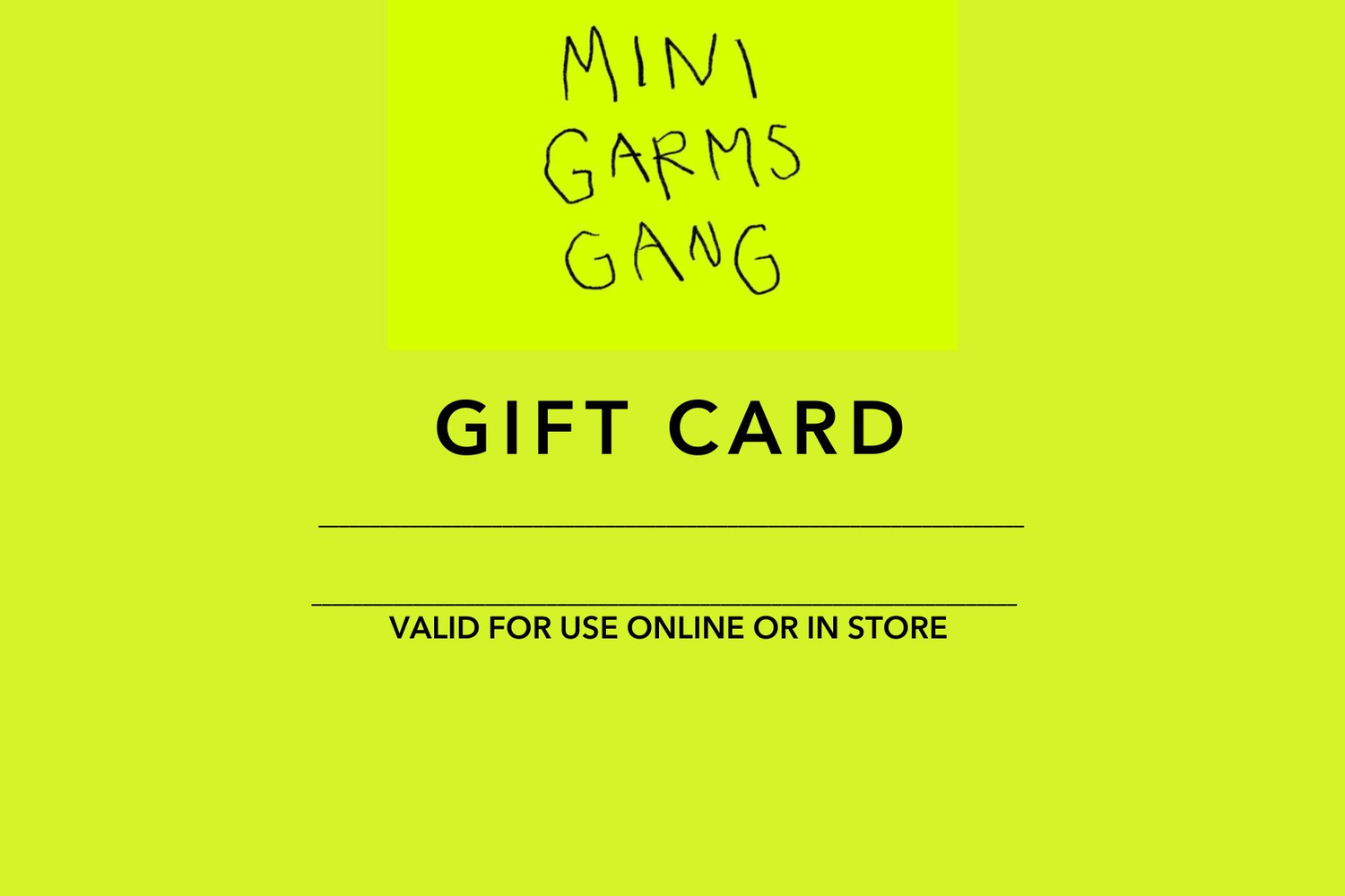 Gift Cards