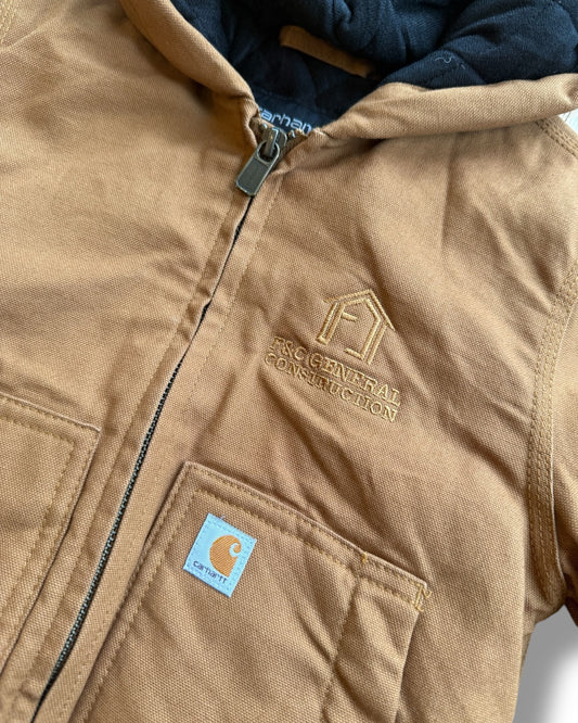Carhartt kids active jacket in tan