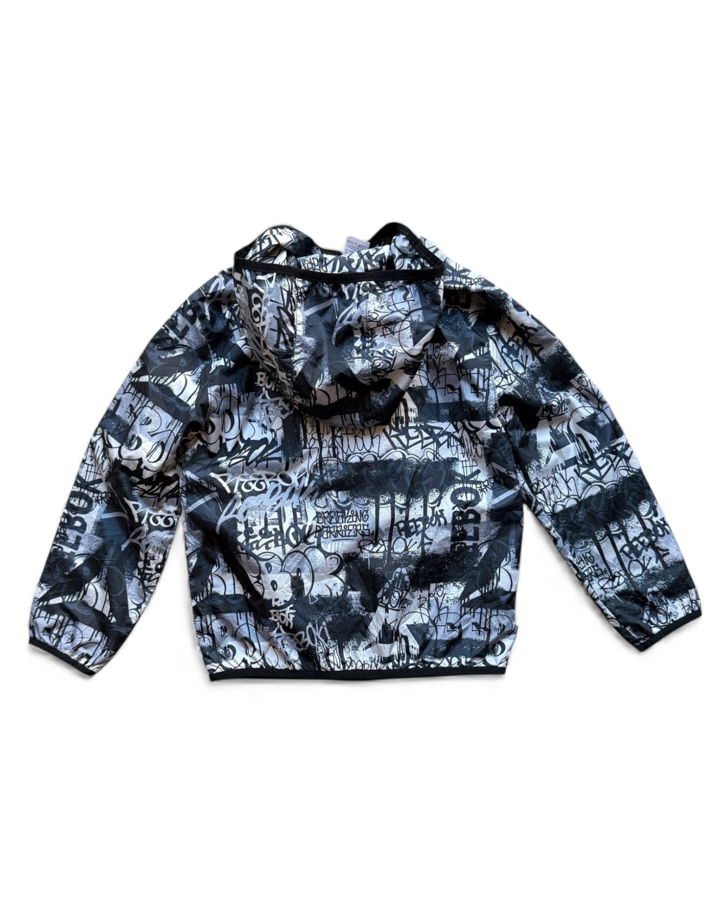 Reebok vintage kids graffiti print windbreaker